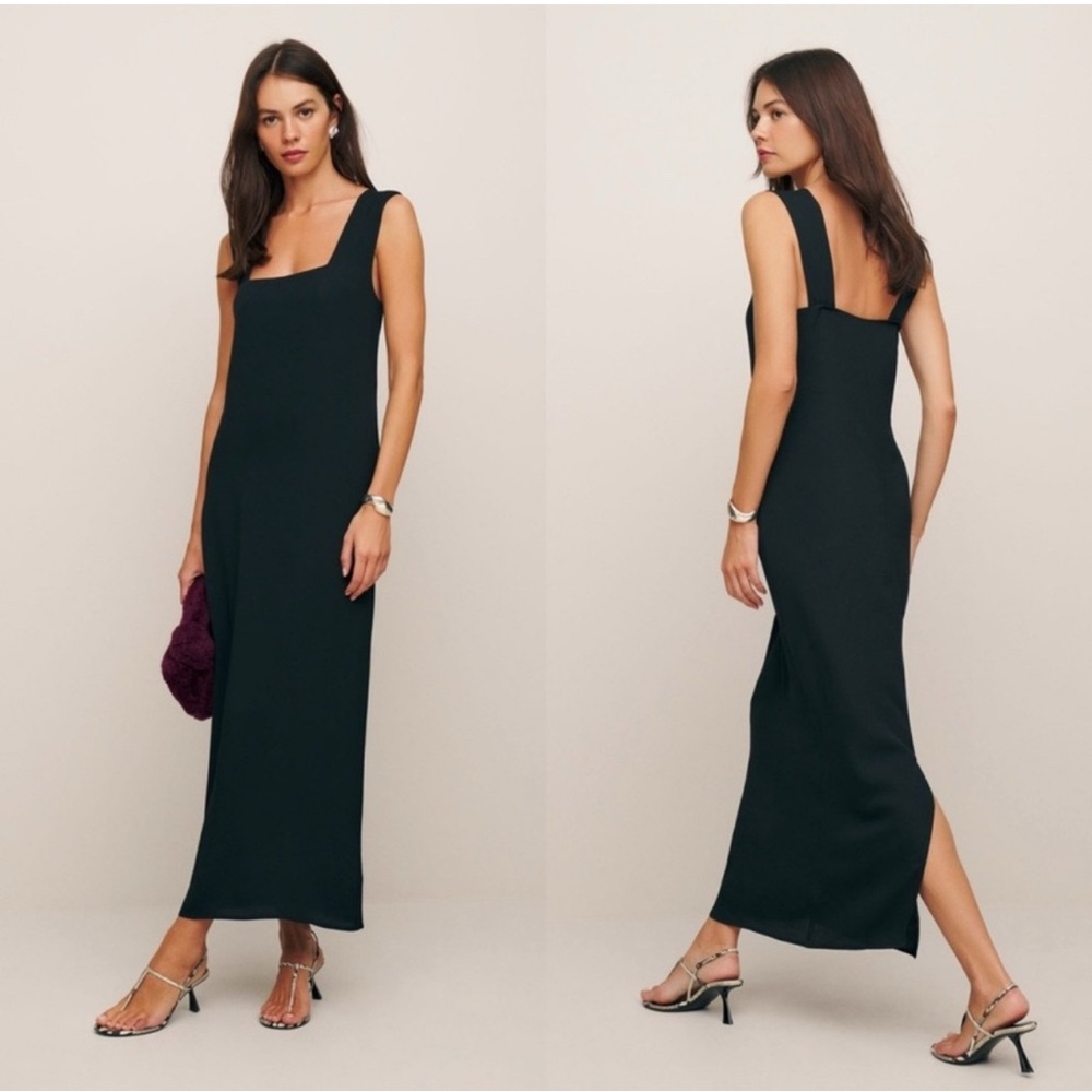 REFORMATION NWT Vea Black Dress 10